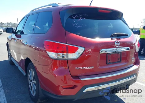 2016 Nissan Pathfinder Sv из США, поврежденный, VIN 5N1AR2MM5GC625128